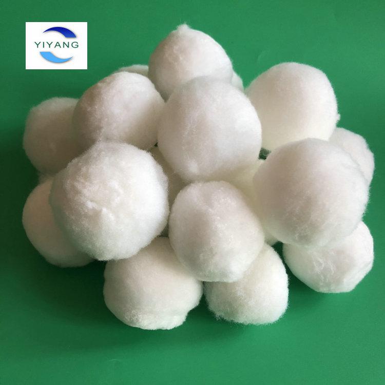 污水除油工艺使用纤维球